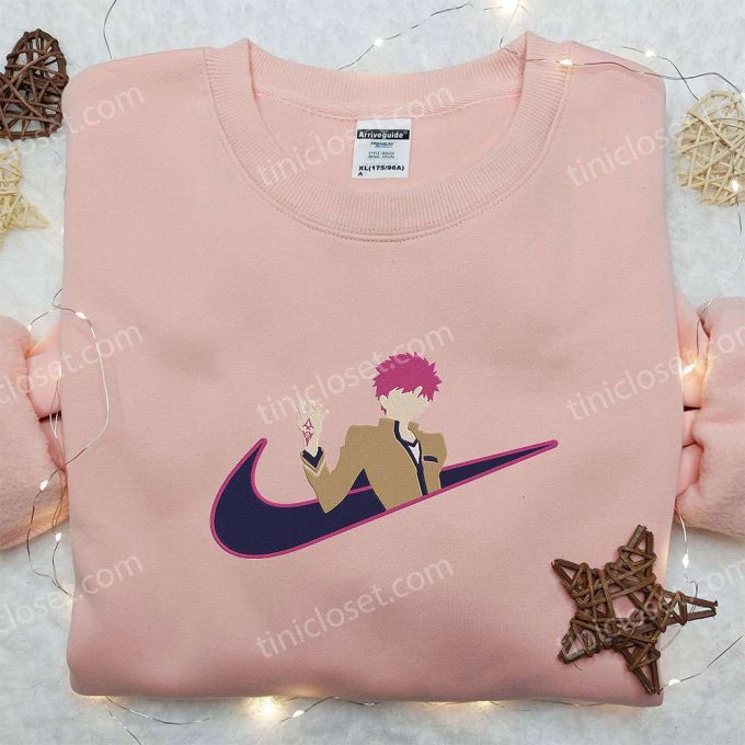 Emiya Shirou x Nike Anime Hoodie Type Moon & Nike Inspired Embroidered Shirt