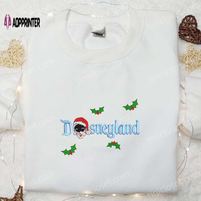 Eve Xmas Disneyland Embroidered Shirt & Disney Characters Hoodie – Best Christmas Gift Ideas