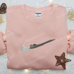 Nike Inspired Fighter Aircraft Embroidered Shirt: Best Family Gift Ideas