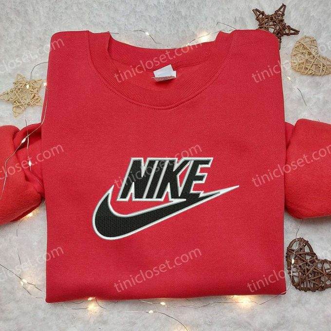 Custom Nike Embroidered Shirt: Perfect Gift for Daughter – Fill x Nike Collection