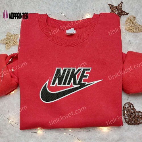 Gold Duck x Nike Embroidered Shirt – Animal & Custom Nike Designs