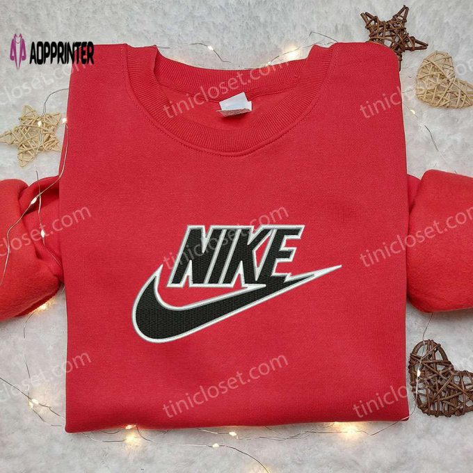 Custom Nike Embroidered Shirt: Perfect Gift for Daughter – Fill x Nike Collection