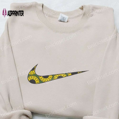 Gradient x Nike Embroidered Sweatshirt – Customized Family Gift Shirt