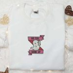 Spooky & Cute Ghost No You Hang Up Embroidered Sweatshirt: Best Halloween Gift Ideas