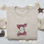 Spooky & Cute Ghost No You Hang Up Embroidered Sweatshirt: Best Halloween Gift Ideas