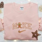 Gingerbread Man Happy x Nike Embroidered Shirt & Sweatshirt: Perfect Christmas Gifts for Family