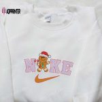 Gingerbread x Nike Embroidered Tshirt: Best Christmas Gift Nike Inspired Shirt