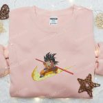 Dragon Ball Anime Shirt Goku Embroidered Tee for True Fans