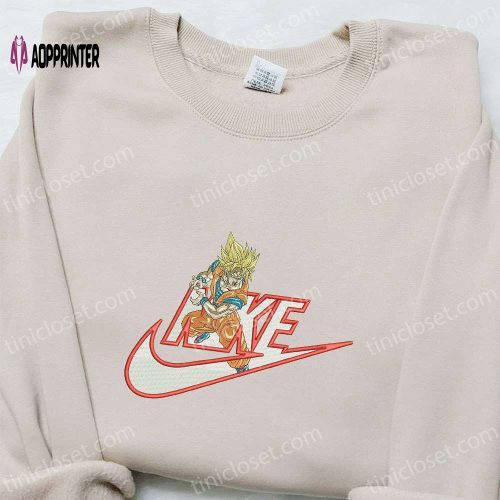 Buzz Lightyear x Nike Cartoon Embroidered Sweatshirt – Disney Characters Shirt Best Family Gift