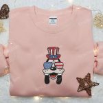 Goofy with American Glasses Embroidered Shirt – Disney Patriotic Shirts