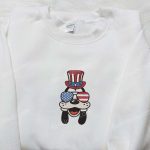 Goofy with American Glasses Embroidered Shirt – Disney Patriotic Shirts