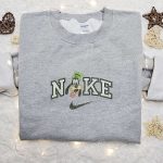 Goofy x Nike Embroidered Shirt Disney Characters Sweatshirt & Cartoon Hoodie: Fun and Stylish Embroidered Apparel