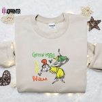 Get Festive with Green Eggs & Ham Embroidered Shirt & Christmas Sweatshirt – Best Gift Ideas