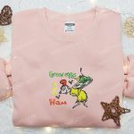 Get Festive with Green Eggs & Ham Embroidered Shirt & Christmas Sweatshirt – Best Gift Ideas