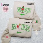 Grinch & Cindy Lou x Nike Couple Shirt Christmas Hoodie Nike Inspired Sweatshirt