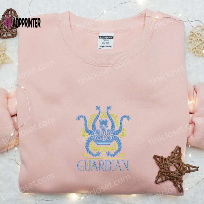 Guardian Zelda Sweatshirt: Embroidered Video Game Characters Hoodie – Best Family Gifts