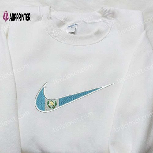 Stylish Gucci x Nike Logo Embroidered Shirt – Perfect Family Gift