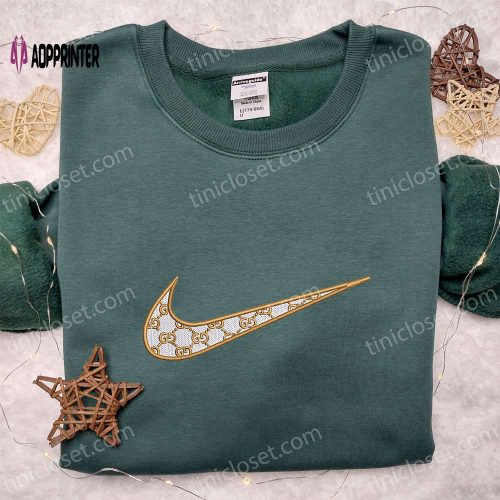 Gryffindor Logo x Nike Embroidered Shirt Harry Potter Hoodie & Nike Inspired Sweatshirt