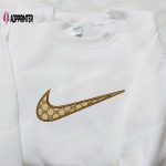 Gucci x Nike Swoosh Embroidered Shirt: Best Nike Inspired Gift for Family