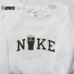 Guinness Beer x Nike Embroidered Shirt: Custom Favor Drinking Tee