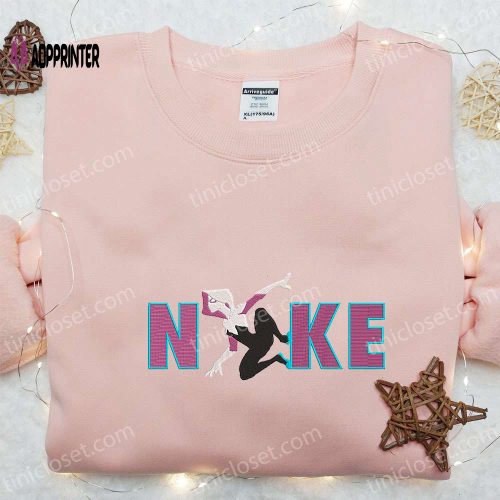 Baby Dumbo x Nike Cartoon Embroidered Shirt – Custom Nike Gift for Best Birthday Shop Now!