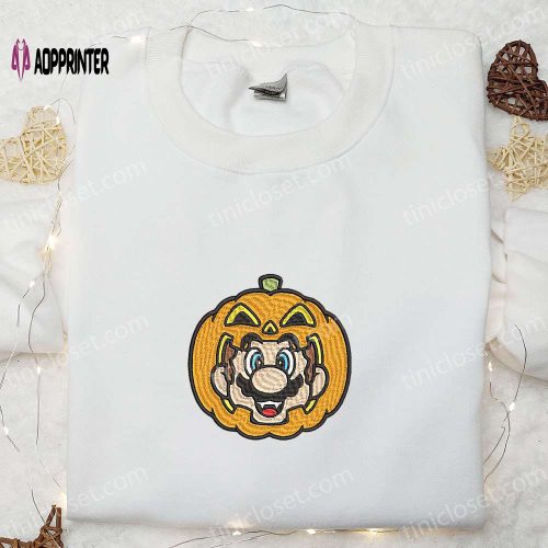 Halloween Super Mario Witch Cheep Cheep Shirt: Funny Sweatshirt & Cute Hoodie