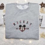 Halloween Mickey Est 1928 Embroidered Shirt: Best Disney Family Gift