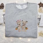 Spooky Halloween Mickey Minnie Mummy Shirt Best Disney Embroidered Gift for Family