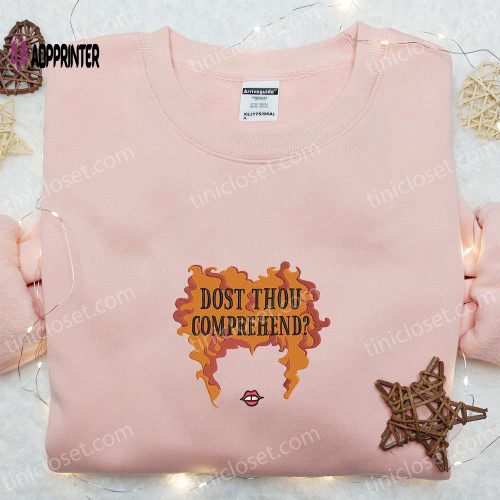 Halloween Winifred Sanderson Embroidered Shirt Disney s Best Gift for Halloween Lovers