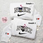 Hello Kitty Batman & Catwoman x Nike Embroidered Couple Shirt: Cute Cartoon & Inspired Hoodie