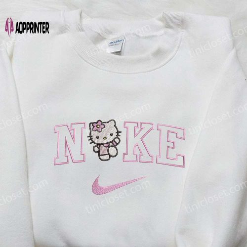 Hello Kitty x Nike Embroidered Shirt & Sweatshirt: Perfect Gifts for Daughters