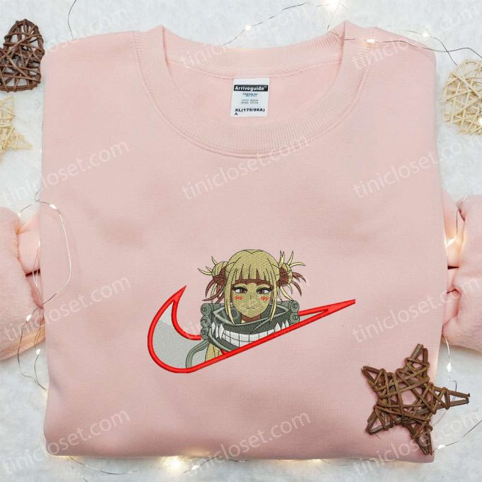 Stylish Himiko Toga Anime Embroidered Shirt from My Hero Academia – Limited Edition!