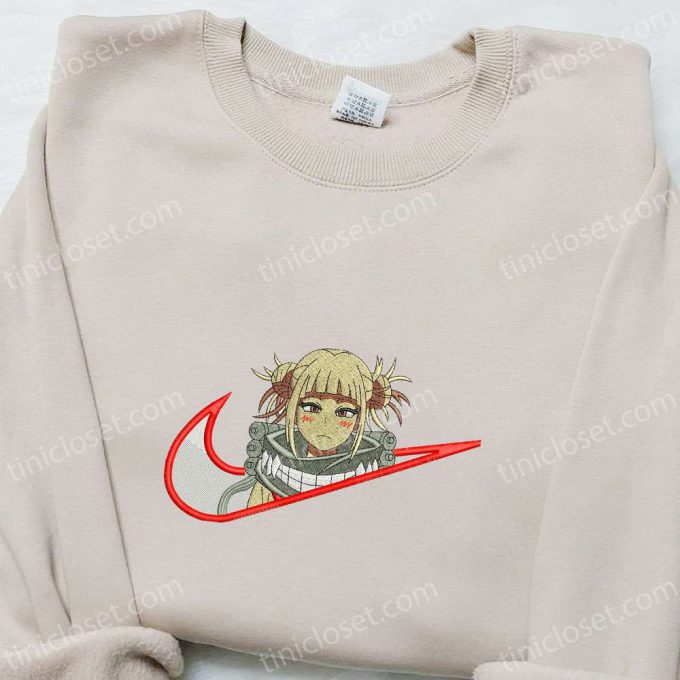 Stylish Himiko Toga Anime Embroidered Shirt from My Hero Academia – Limited Edition!