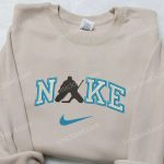 Hockey x Nike Embroidered Shirt: Custom & Unique Sports Fan Gift