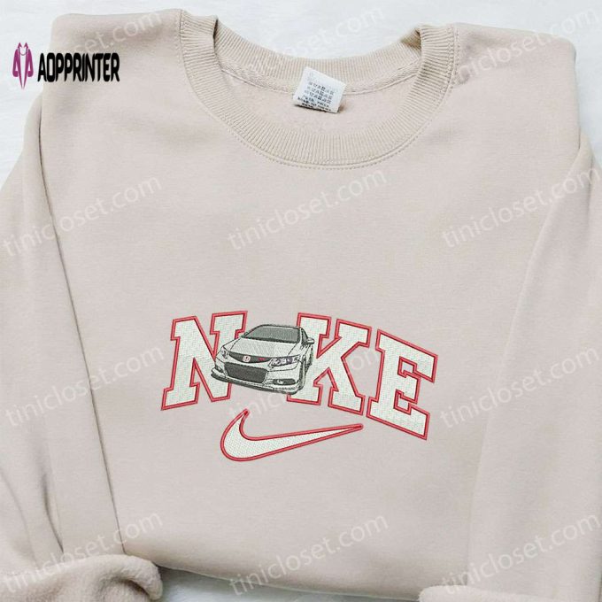 Honda Car x Nike: Embroidered Shirt & Hoodie for Transportations – Nike Inspired Fashion