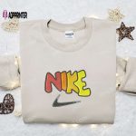 Hot Colors Nike Logo Embroidered Shirt & Hoodie: Best Gift Idea for Nike Inspired Fashion