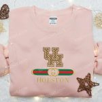 Houston Cougars x Gucci Embroidered Shirt & NCAA Sports Hoodie: Perfect Gift Idea