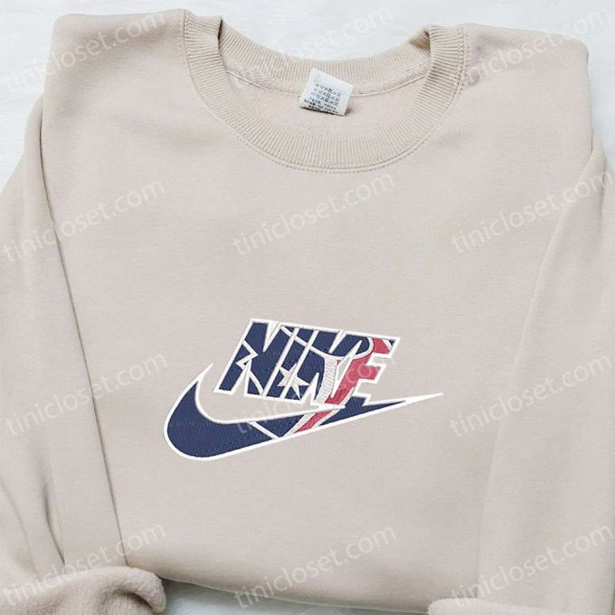 Houston Texans x Nike Embroidered Shirt & Hoodie NFL Sports Apparel