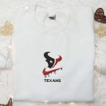 Houston Texans x Nike Swoosh Drip Shirt & NFL Sports Hoodie: Top Gift Ideas