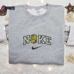 Hufflepuff Logo x Nike: Harry Potter Embroidered Shirt Hoodie & Sweatshirt Collection