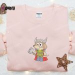 Indy Thor Marvel Team Embroidered Shirt & Bluey Cartoon Hoodie – Best Gift Idea