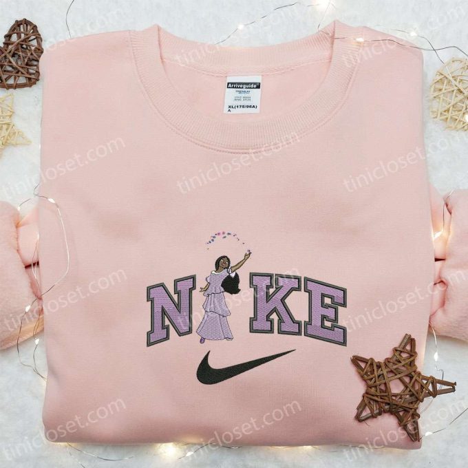 Isabela Madrigal x Nike Embroidered Shirt Disney Encanto Hoodie Nike Inspired Sweatshirt