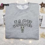 Jack Skellington Embroidered Hoodie & Horror Movie Characters Shirt: Best Halloween Gift Ideas