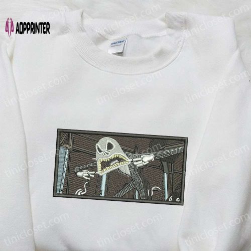 Ken Kaneki x Nike Swoosh Anime Embroidered Sweatshirt: Tokyo Ghoul Shirt Nike Inspired