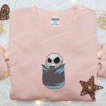 Nightmare Before Christmas Embroidered Shirt: Jack Skellington & Characters – Nike Inspired Sweatshirt