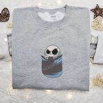 Nightmare Before Christmas Embroidered Shirt: Jack Skellington & Characters – Nike Inspired Sweatshirt