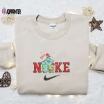 Disney x Nike Embroidered Christmas Sweatshirt: James P Sullivan Mike Wazowski Merry Characters Best Gift