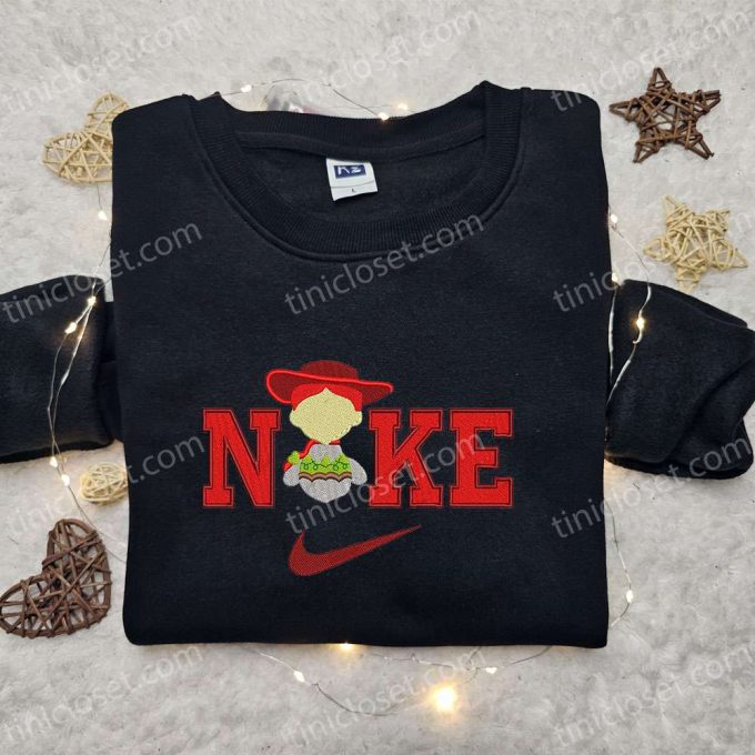 Jessi x Nike Embroidered Sweatshirt & Disney Characters Shirt – Best Gift Ideas