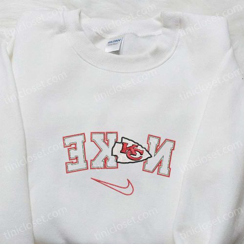 Kansas City Chiefs Nike Reverse Embroidered Shirt & Hoodie: Top Gift Ideas for NFL Sports Fans