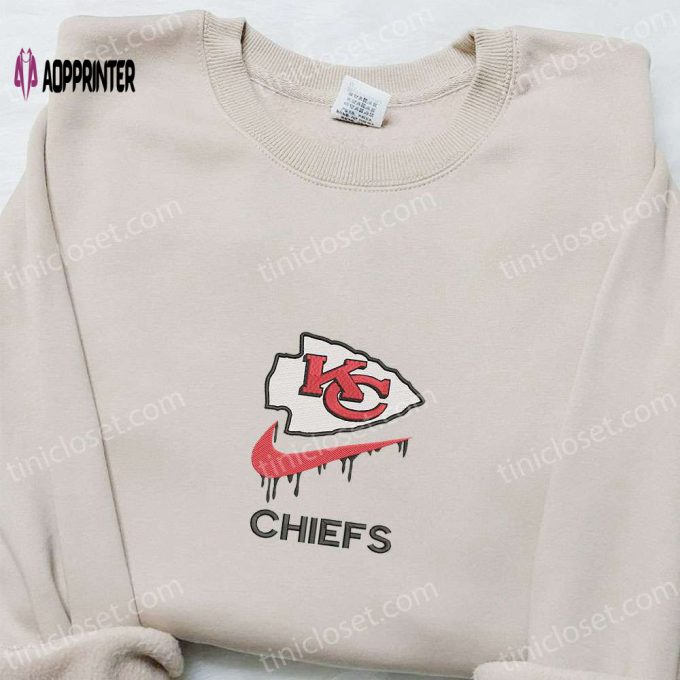 Kansas City Chiefs Nike Swoosh Drip Shirt & NFL Sports Hoodie: Best Gift Ideas